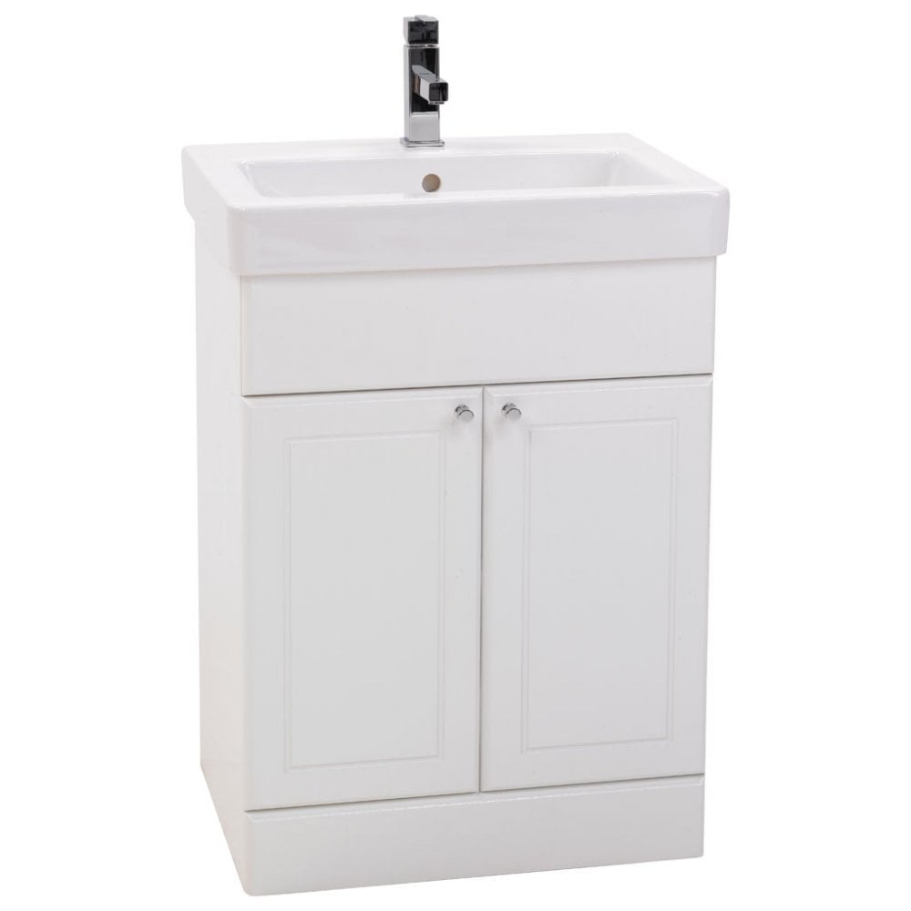 Avon Gloss White Basin Vanity 600mm